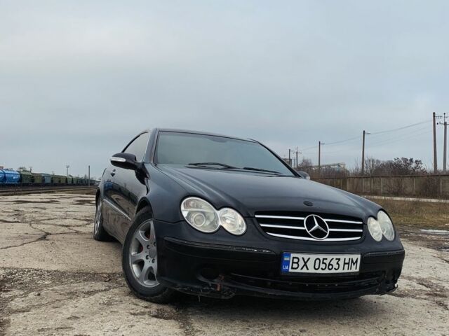 Чорний Мерседес CLK-Class, об'ємом двигуна 2.7 л та пробігом 370 тис. км за 4200 $, фото 1 на Automoto.ua