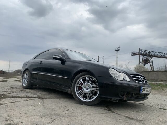 Чорний Мерседес CLK-Class, об'ємом двигуна 2.7 л та пробігом 370 тис. км за 4200 $, фото 4 на Automoto.ua