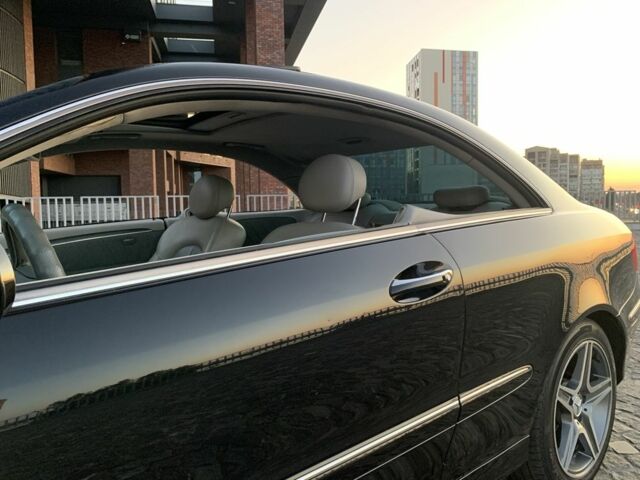 Черный Мерседес CLK-Class, объемом двигателя 1.8 л и пробегом 197 тыс. км за 7300 $, фото 3 на Automoto.ua
