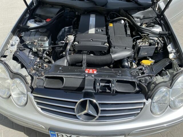 Серый Мерседес CLK-Class, объемом двигателя 1.8 л и пробегом 200 тыс. км за 7000 $, фото 7 на Automoto.ua