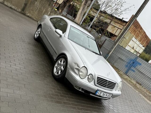Серый Мерседес CLK-Class, объемом двигателя 2 л и пробегом 350 тыс. км за 2650 $, фото 4 на Automoto.ua