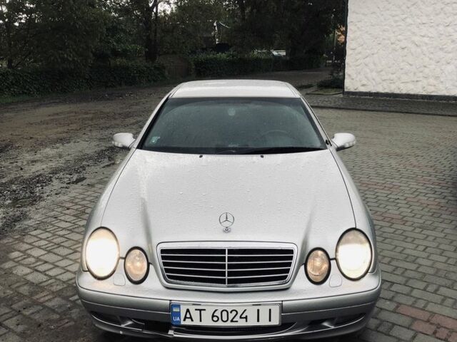Серый Мерседес CLK-Class, объемом двигателя 2 л и пробегом 280 тыс. км за 3599 $, фото 6 на Automoto.ua