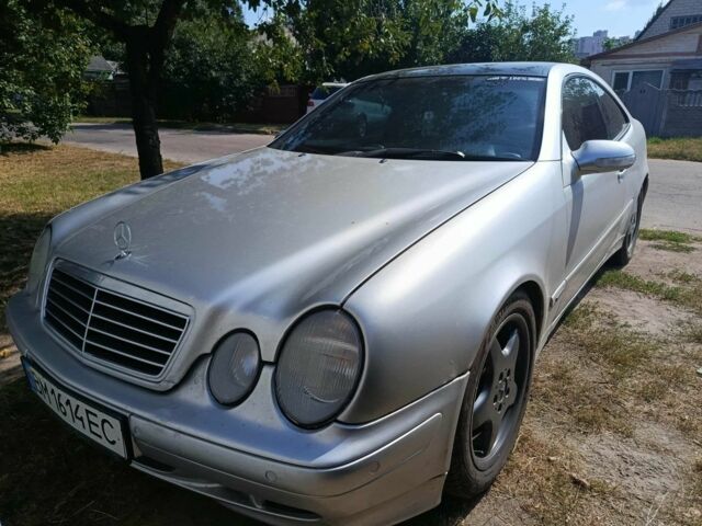 Серый Мерседес CLK-Class, объемом двигателя 2.3 л и пробегом 290 тыс. км за 2800 $, фото 4 на Automoto.ua