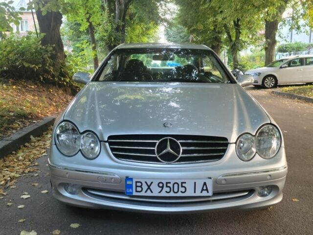 Серый Мерседес CLK-Class, объемом двигателя 2.7 л и пробегом 335 тыс. км за 6500 $, фото 3 на Automoto.ua