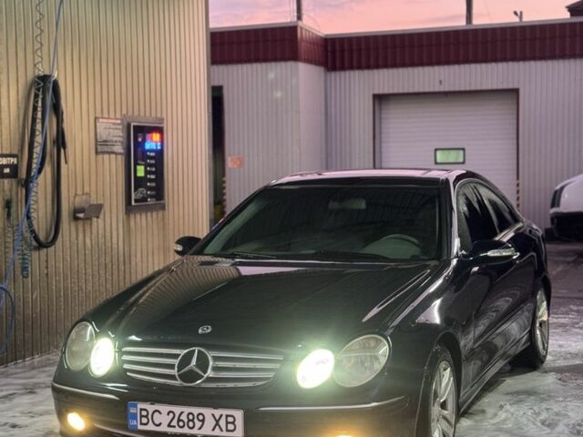 Синий Мерседес CLK-Class, объемом двигателя 2.6 л и пробегом 376 тыс. км за 7999 $, фото 2 на Automoto.ua