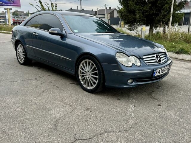 Синий Мерседес CLK-Class, объемом двигателя 2.7 л и пробегом 280 тыс. км за 6700 $, фото 1 на Automoto.ua