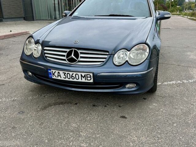 Синий Мерседес CLK-Class, объемом двигателя 2.7 л и пробегом 280 тыс. км за 6700 $, фото 5 на Automoto.ua