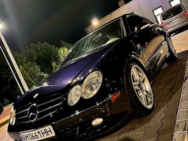 Синий Мерседес CLK-Class, объемом двигателя 2.7 л и пробегом 275 тыс. км за 12500 $, фото 14 на Automoto.ua