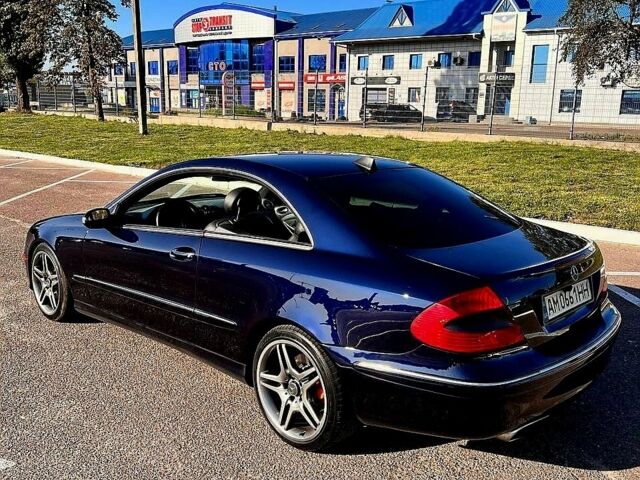 Синий Мерседес CLK-Class, объемом двигателя 2.7 л и пробегом 275 тыс. км за 12500 $, фото 6 на Automoto.ua