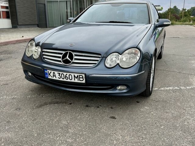 Синий Мерседес CLK-Class, объемом двигателя 2.7 л и пробегом 280 тыс. км за 6700 $, фото 6 на Automoto.ua