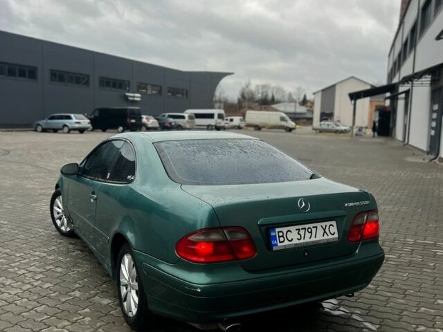 Зеленый Мерседес CLK-Class, объемом двигателя 2 л и пробегом 250 тыс. км за 2750 $, фото 6 на Automoto.ua