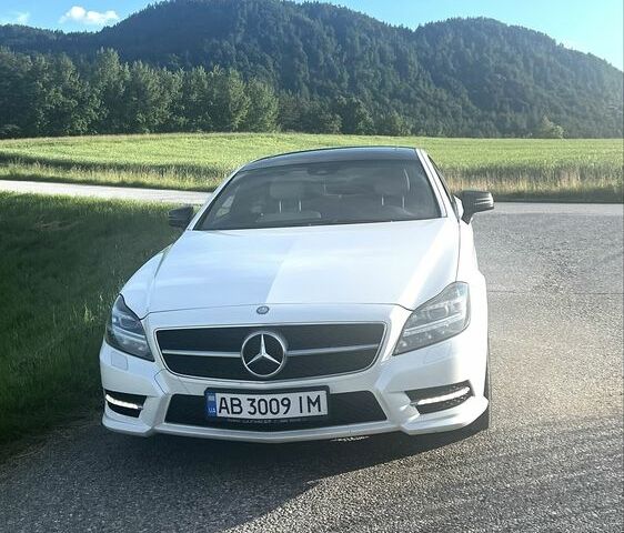 Белый Мерседес CLS серия, объемом двигателя 3 л и пробегом 290 тыс. км за 25000 $, фото 1 на Automoto.ua