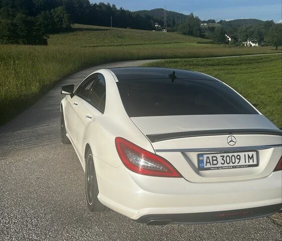 Белый Мерседес CLS серия, объемом двигателя 3 л и пробегом 290 тыс. км за 25000 $, фото 2 на Automoto.ua