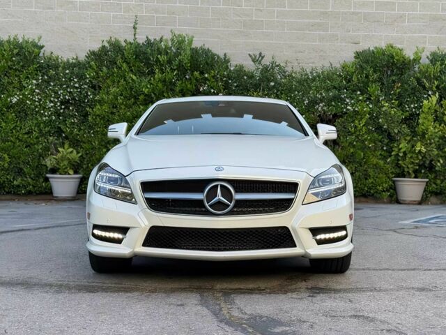 Белый Мерседес CLS серия, объемом двигателя 4.7 л и пробегом 152 тыс. км за 5500 $, фото 1 на Automoto.ua
