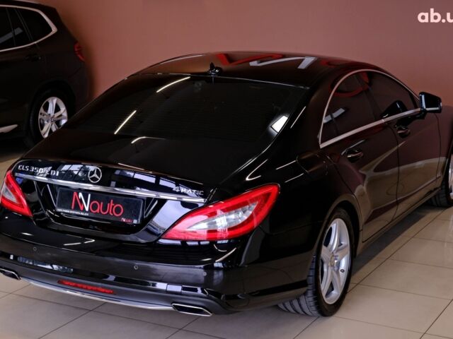 Черный Мерседес CLS серия, объемом двигателя 3 л и пробегом 128 тыс. км за 29400 $, фото 4 на Automoto.ua