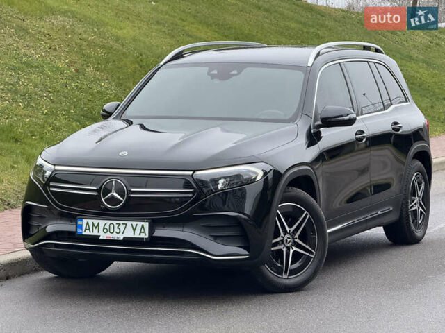 Черный Мерседес EQB, объемом двигателя 0 л и пробегом 53 тыс. км за 33900 $, фото 4 на Automoto.ua