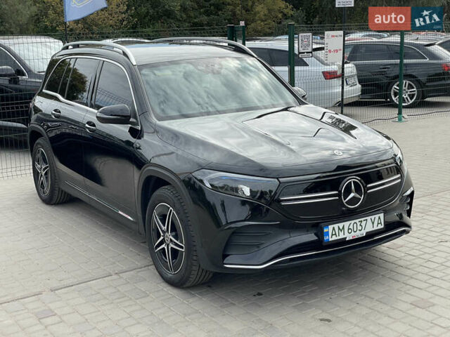 Черный Мерседес EQB, объемом двигателя 0 л и пробегом 52 тыс. км за 33499 $, фото 9 на Automoto.ua