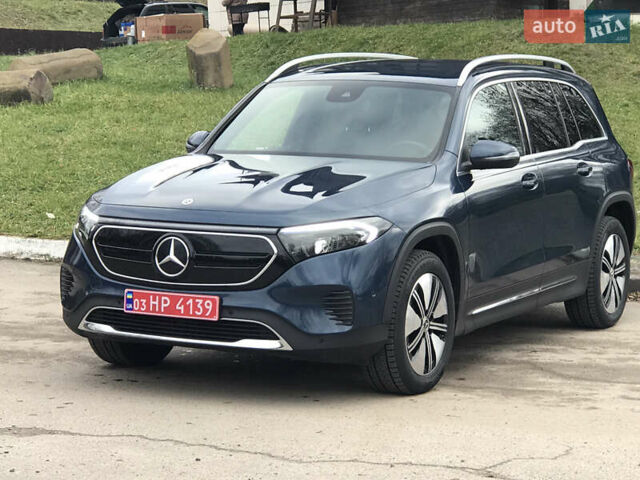 Синий Мерседес EQB, объемом двигателя 0 л и пробегом 51 тыс. км за 32200 $, фото 1 на Automoto.ua