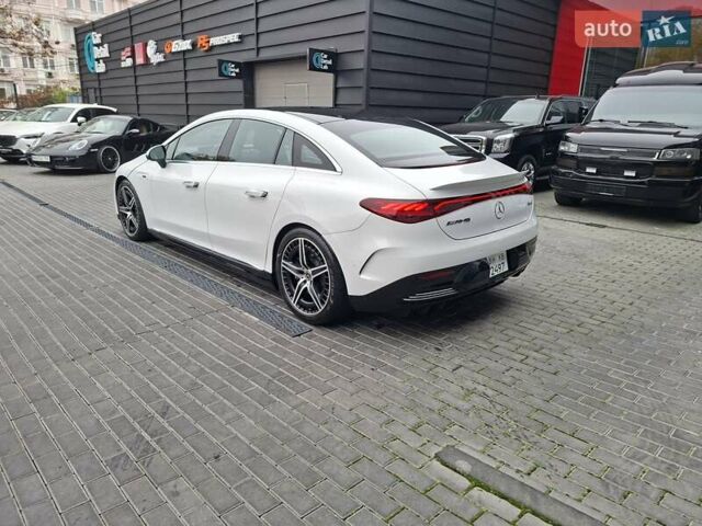 Белый Мерседес EQE, объемом двигателя 0 л и пробегом 8 тыс. км за 59900 $, фото 5 на Automoto.ua