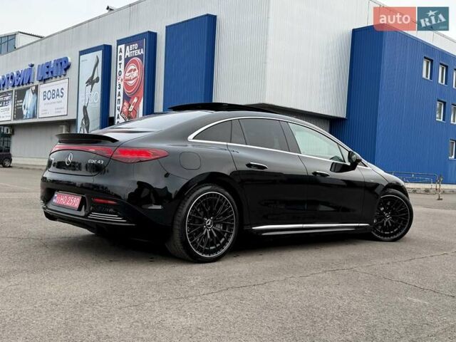 Черный Мерседес EQE, объемом двигателя 0 л и пробегом 45 тыс. км за 57500 $, фото 7 на Automoto.ua