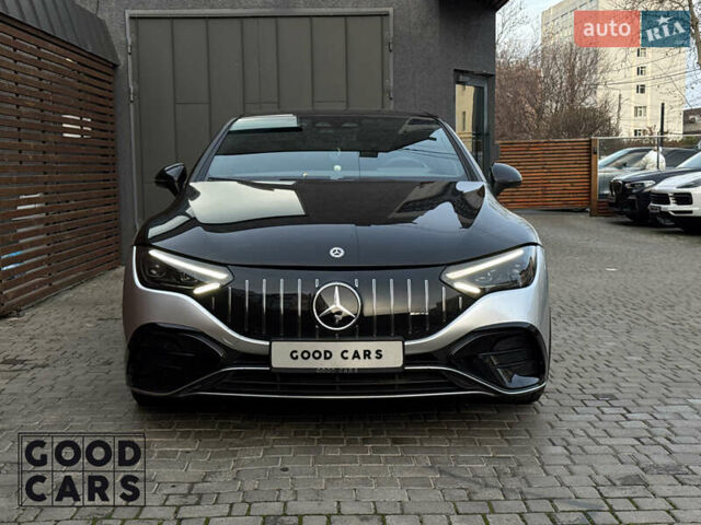 Черный Мерседес EQE, объемом двигателя 0 л и пробегом 39 тыс. км за 59000 $, фото 1 на Automoto.ua