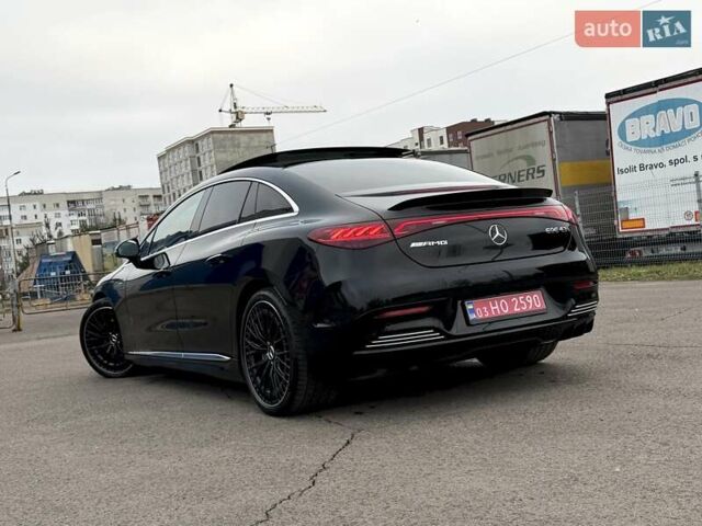 Черный Мерседес EQE, объемом двигателя 0 л и пробегом 45 тыс. км за 57500 $, фото 11 на Automoto.ua