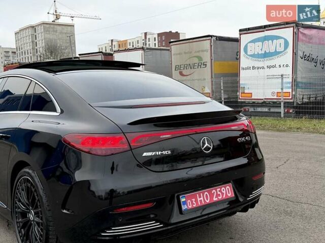 Черный Мерседес EQE, объемом двигателя 0 л и пробегом 45 тыс. км за 57500 $, фото 10 на Automoto.ua