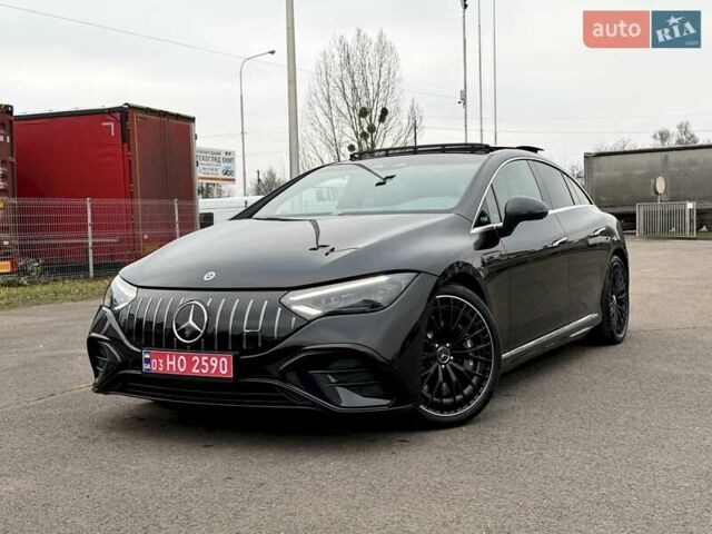 Черный Мерседес EQE, объемом двигателя 0 л и пробегом 45 тыс. км за 57500 $, фото 1 на Automoto.ua