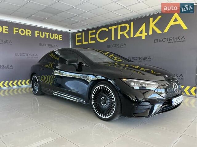 Черный Мерседес EQE, объемом двигателя 0 л и пробегом 14 тыс. км за 72000 $, фото 2 на Automoto.ua