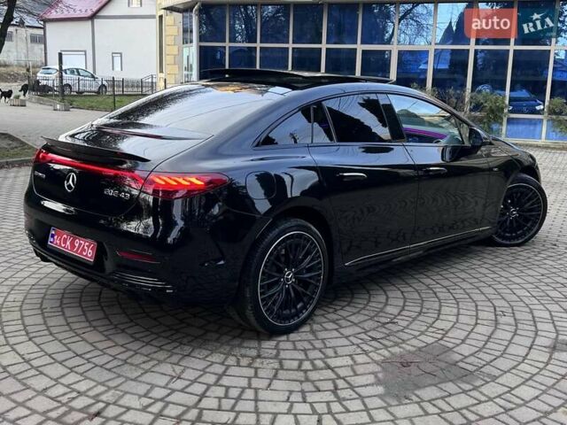 Черный Мерседес EQE, объемом двигателя 0 л и пробегом 95 тыс. км за 55000 $, фото 4 на Automoto.ua