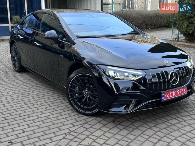 Черный Мерседес EQE, объемом двигателя 0 л и пробегом 95 тыс. км за 55000 $, фото 1 на Automoto.ua