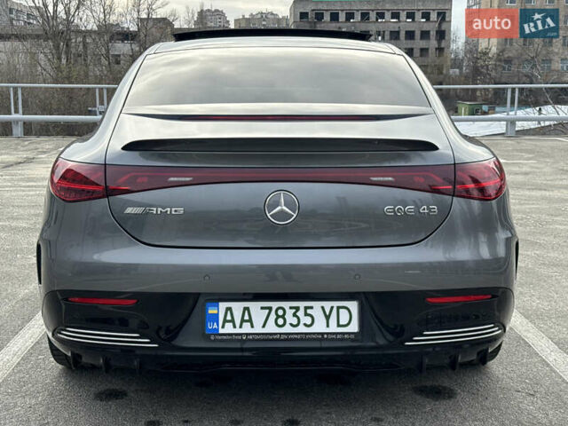 Серый Мерседес EQE, объемом двигателя 0 л и пробегом 9 тыс. км за 69900 $, фото 6 на Automoto.ua