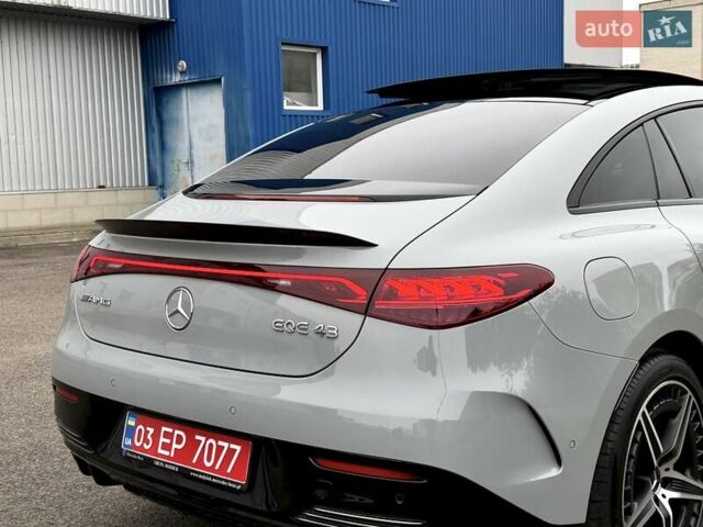 Серый Мерседес EQE, объемом двигателя 0 л и пробегом 41 тыс. км за 59900 $, фото 9 на Automoto.ua