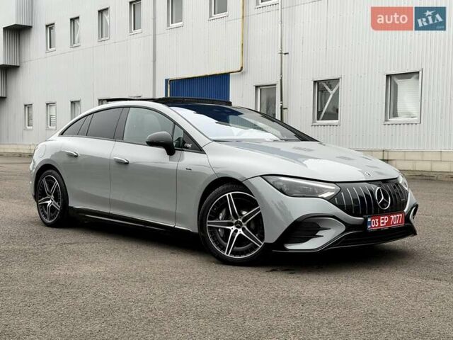 Серый Мерседес EQE, объемом двигателя 0 л и пробегом 41 тыс. км за 59900 $, фото 5 на Automoto.ua