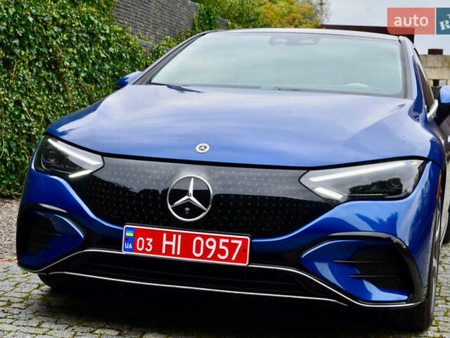 Мерседес EQE 2022 в Ковель на Automoto.ua Синий Мерседес EQE, объемом двигателя 0 л и пробегом 16 тыс. км за 43900 $, фото 3 на Automoto.ua