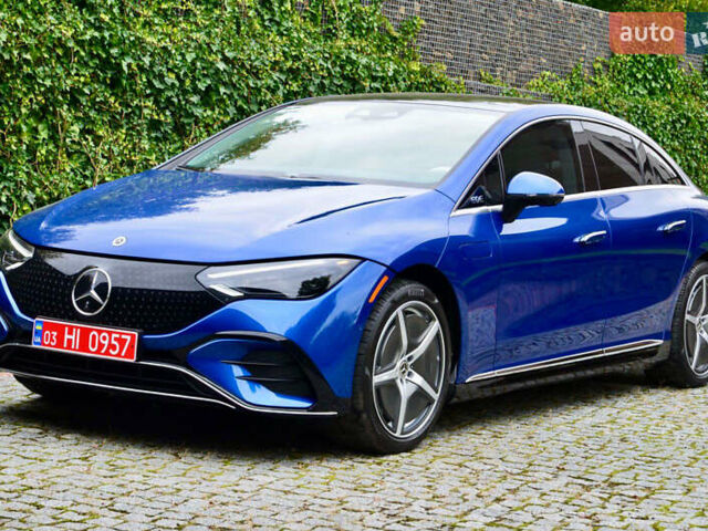 Мерседес EQE 2022 в Ковель на Automoto.ua Синий Мерседес EQE, объемом двигателя 0 л и пробегом 16 тыс. км за 43900 $, фото 1 на Automoto.ua