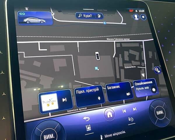 Синій Мерседес EQE, об'ємом двигуна 0 л та пробігом 12 тис. км за 54347 $, фото 23 на Automoto.ua
