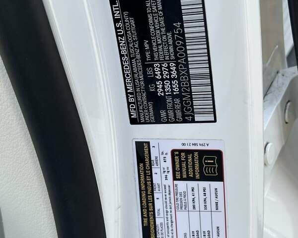 Белый Мерседес EQE SUV, объемом двигателя 0 л и пробегом 34 тыс. км за 47500 $, фото 23 на Automoto.ua