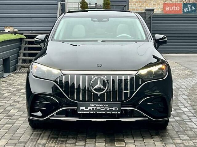 Черный Мерседес EQE SUV, объемом двигателя 0 л и пробегом 2 тыс. км за 54900 $, фото 2 на Automoto.ua