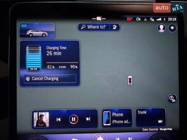 Черный Мерседес EQE SUV, объемом двигателя 0 л и пробегом 25 тыс. км за 51000 $, фото 39 на Automoto.ua