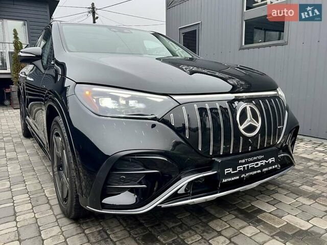 Черный Мерседес EQE SUV, объемом двигателя 0 л и пробегом 2 тыс. км за 54900 $, фото 12 на Automoto.ua