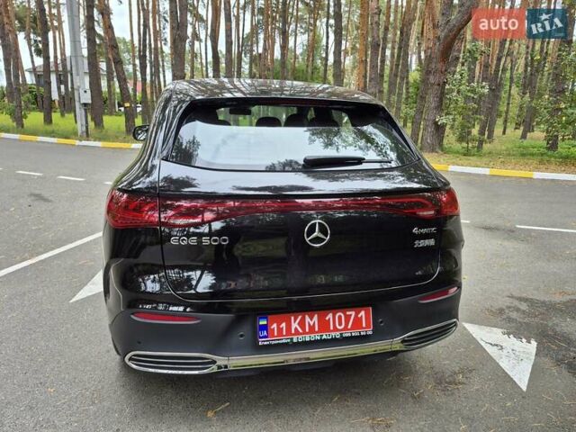 Черный Мерседес EQE SUV, объемом двигателя 0 л и пробегом 22 тыс. км за 52700 $, фото 2 на Automoto.ua