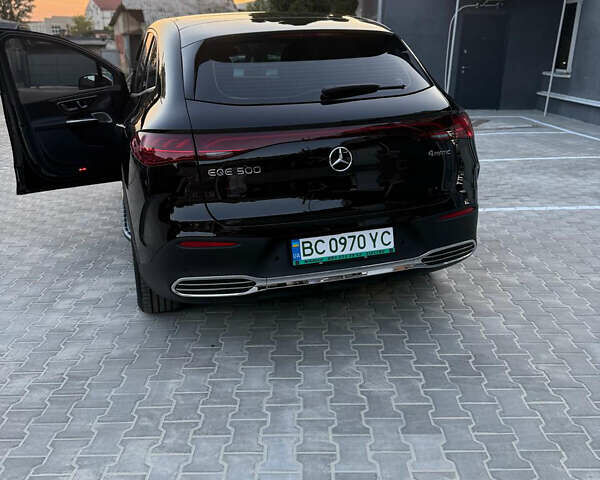 Черный Мерседес EQE SUV, объемом двигателя 0 л и пробегом 25 тыс. км за 53000 $, фото 4 на Automoto.ua