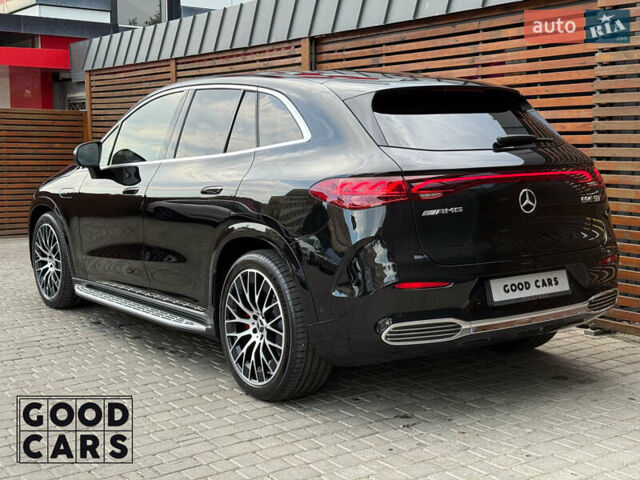 Черный Мерседес EQE SUV, объемом двигателя 0 л и пробегом 5 тыс. км за 125000 $, фото 4 на Automoto.ua