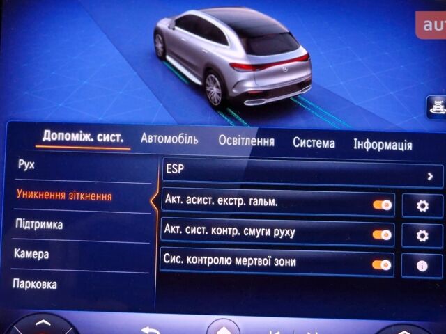 Мерседес EQE SUV, объемом двигателя 0 л и пробегом 0 тыс. км за 87912 $, фото 25 на Automoto.ua