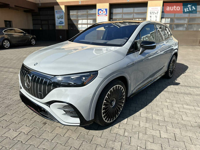 Серый Мерседес EQE SUV, объемом двигателя 0 л и пробегом 4 тыс. км за 88000 $, фото 2 на Automoto.ua