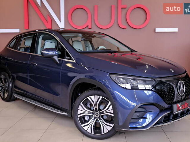 Синий Мерседес EQE SUV, объемом двигателя 0 л и пробегом 1 тыс. км за 62900 $, фото 4 на Automoto.ua