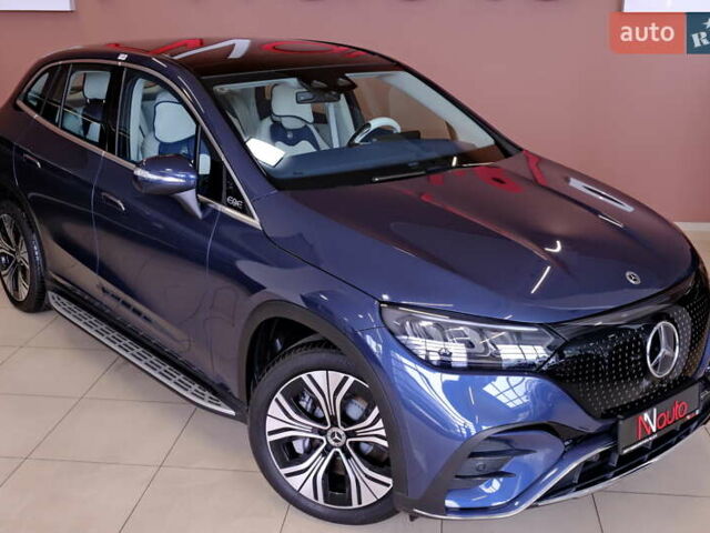Синий Мерседес EQE SUV, объемом двигателя 0 л и пробегом 1 тыс. км за 62900 $, фото 5 на Automoto.ua