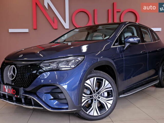 Синий Мерседес EQE SUV, объемом двигателя 0 л и пробегом 1 тыс. км за 62900 $, фото 8 на Automoto.ua