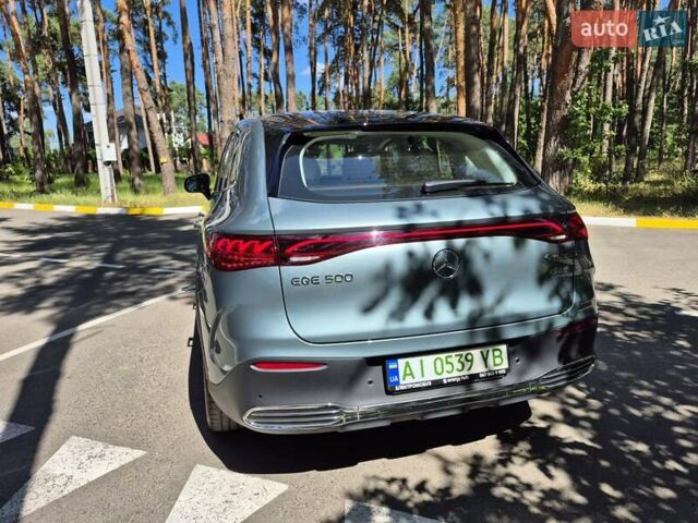 Зеленый Мерседес EQE SUV, объемом двигателя 0 л и пробегом 13 тыс. км за 55500 $, фото 3 на Automoto.ua